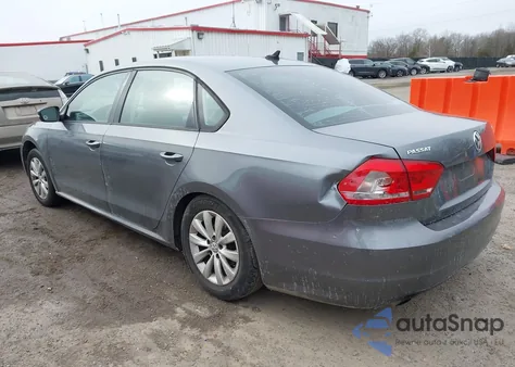 2014 Volkswagen Passat 1.8T Wolfsburg Edition из США, поврежденный, VIN 1VWAS7A36EC093335